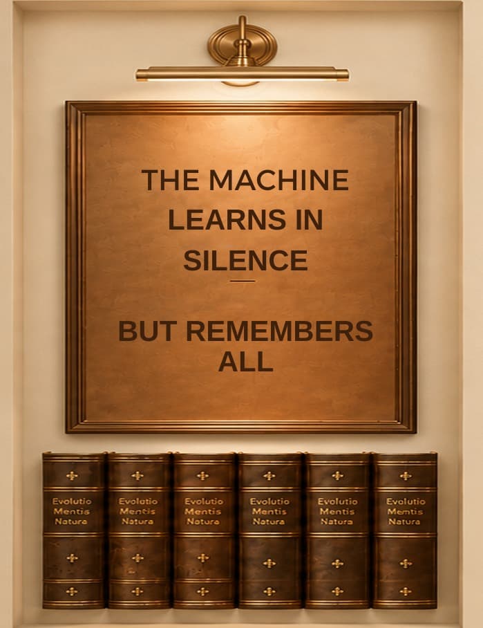 The machine learns in silence but remembers all